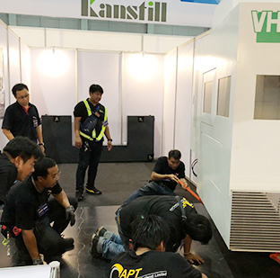 邵阳亚丰金属制造有限责任公司參加在泰國曼谷舉辦的泰國國際機械工業和分包展覽會